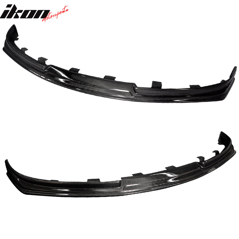 Fits 12-13 BMW F30 3 Series M-Tech JC Style Front Bumper Lip Matte Carbon Fiber