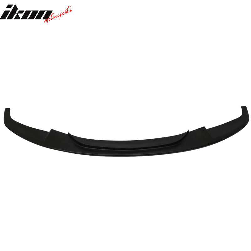 Fits 12-18 BMW F30 3 Series DP Style Front Bumper Lip Spoiler Unpainted Black PU