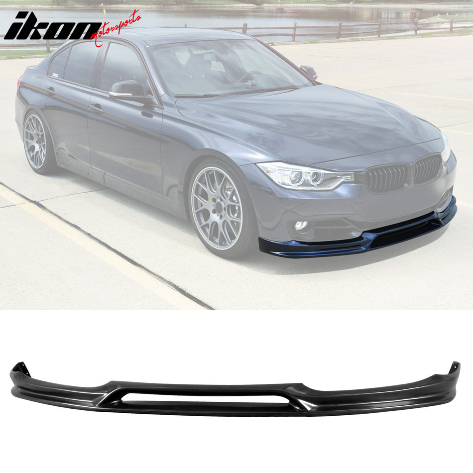 2012-2015 BMW F30 3 Series Sedan 3D Style PU Front Bumper Lip Spoiler