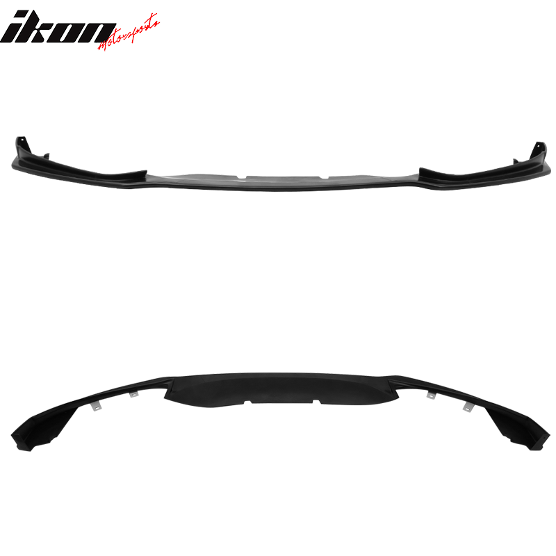 Fits 14-20 BMW F32 F33 F36 4-Series M Sport E Style Front Bumper Lip Spoiler PU