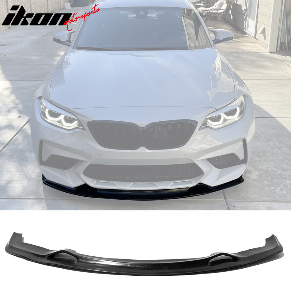 2016-18 BMW F87 M2 Base MTC Style Unpainted Front Bumper Lip Splitter