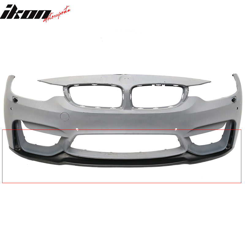 2015-2020 BMW F80 M3 F82 M4 MDP Style PU Front Bumper Lip Spoiler