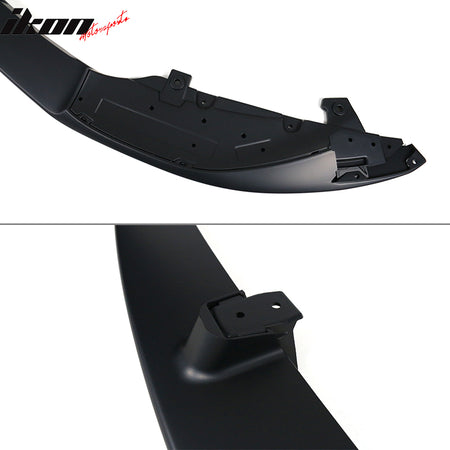 Fits 15-20 F82 F80 M3 M4 Carbon Fiber Front Side Splitters + Bottom Lip Spoiler