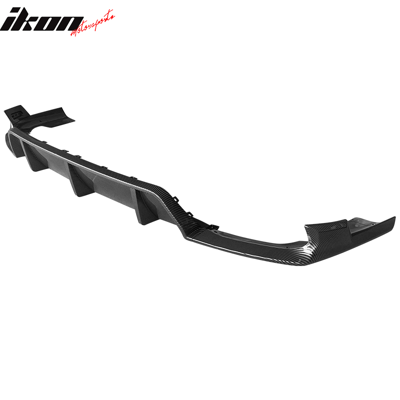 Fits 20-23 G06 X6 M Sport IKON Carbon Print Front Bumper Lip Rear Lip Side Skirt