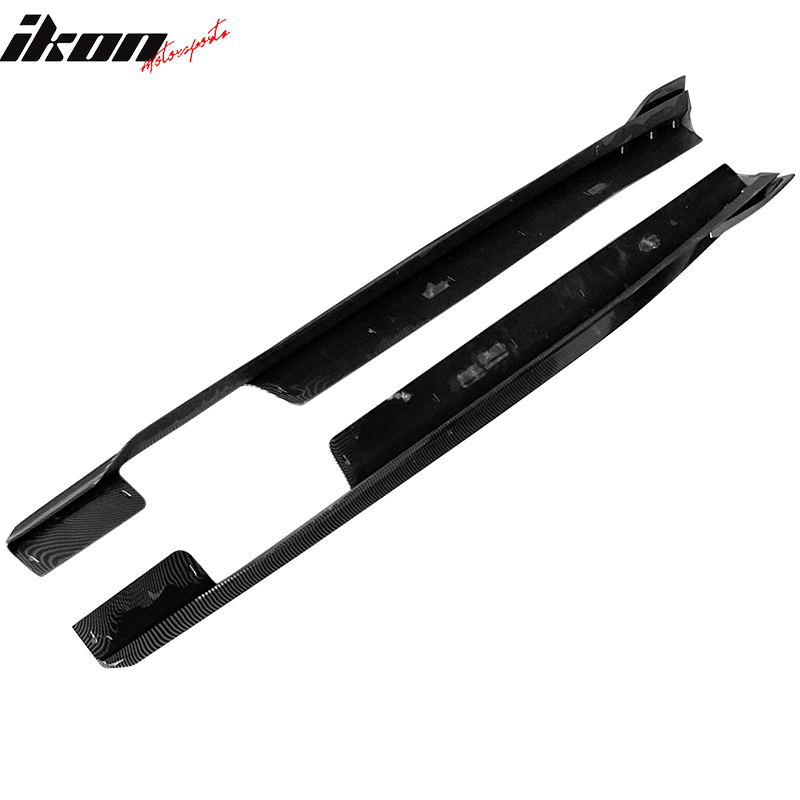 Fits 20-23 G06 X6 M Sport IKON Carbon Print Front Bumper Lip Rear Lip Side Skirt