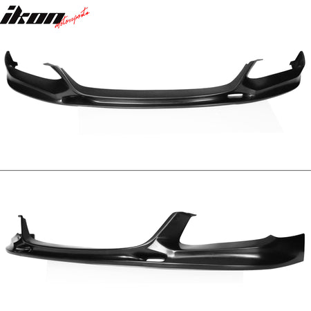 IKON MOTORSPORTS, Front Bumper Lip Compatible With 2016-2018 BMW G11 G12 7 Series M Sport, Unpainted PP Polyurethane Air Chin Dam Bodykit Spoiler Splitter, 2017