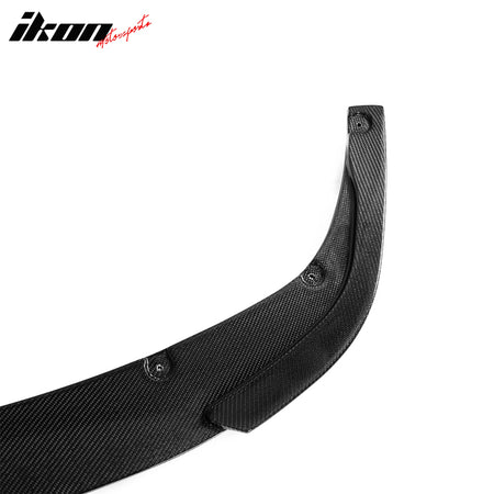 Fits 23-25 BMW G20 LCI M340i M Sport Carbon Fiber Front Bumper Lip 3D Style Kit