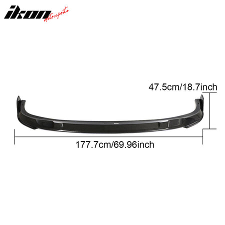 Fits 23-25 BMW G20 LCI M340i M Sport Carbon Fiber Front Bumper Lip 3D Style Kit