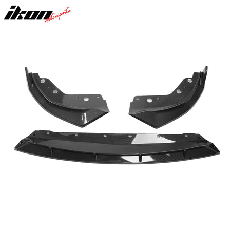 Fits 23-25 BMW G20 3 Series M Sport M340i IKON Front Lip Carbon Fiber Print - PP