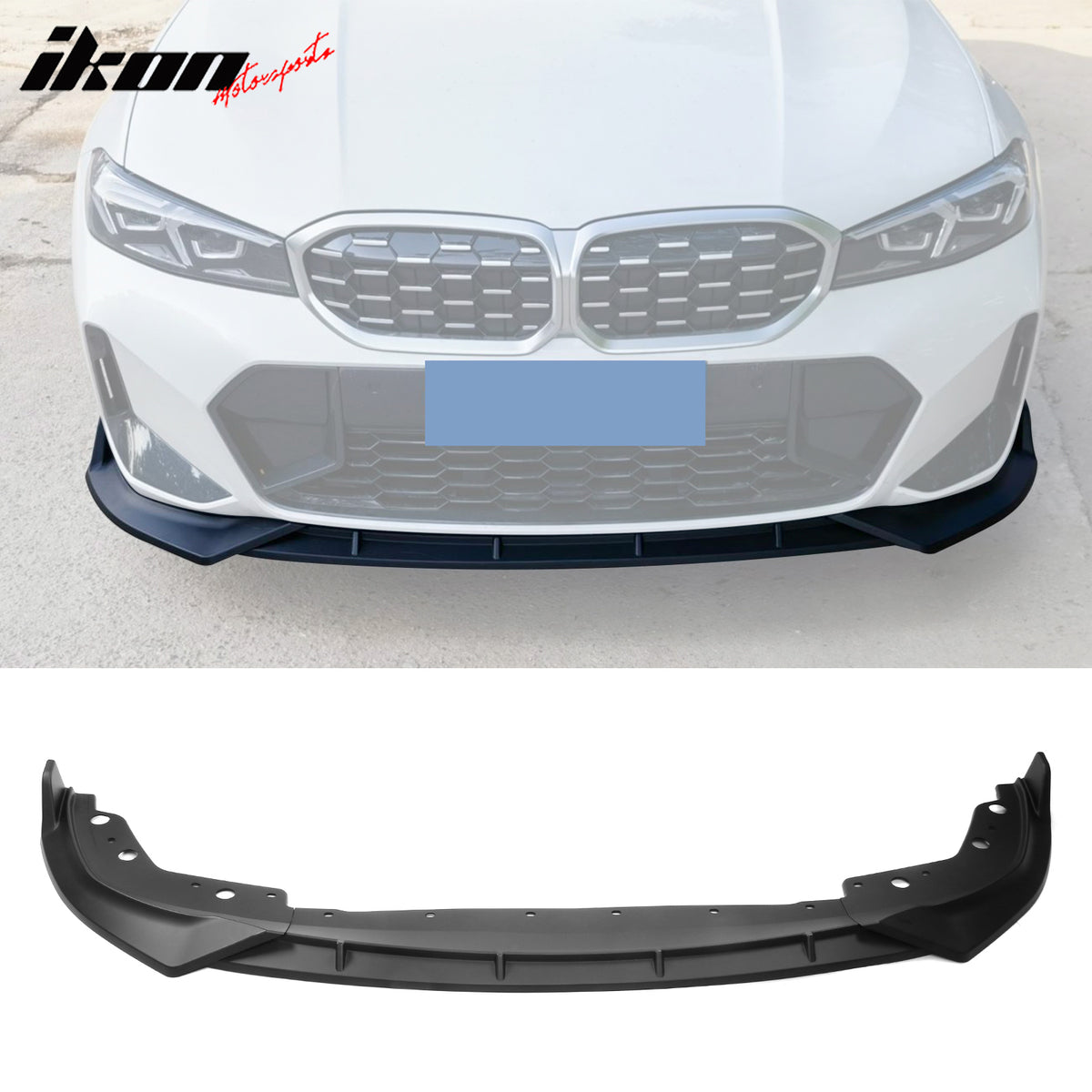 Fits 23-24 BMW G20 3 Series M Sport M340i IKON Front Lip - PP