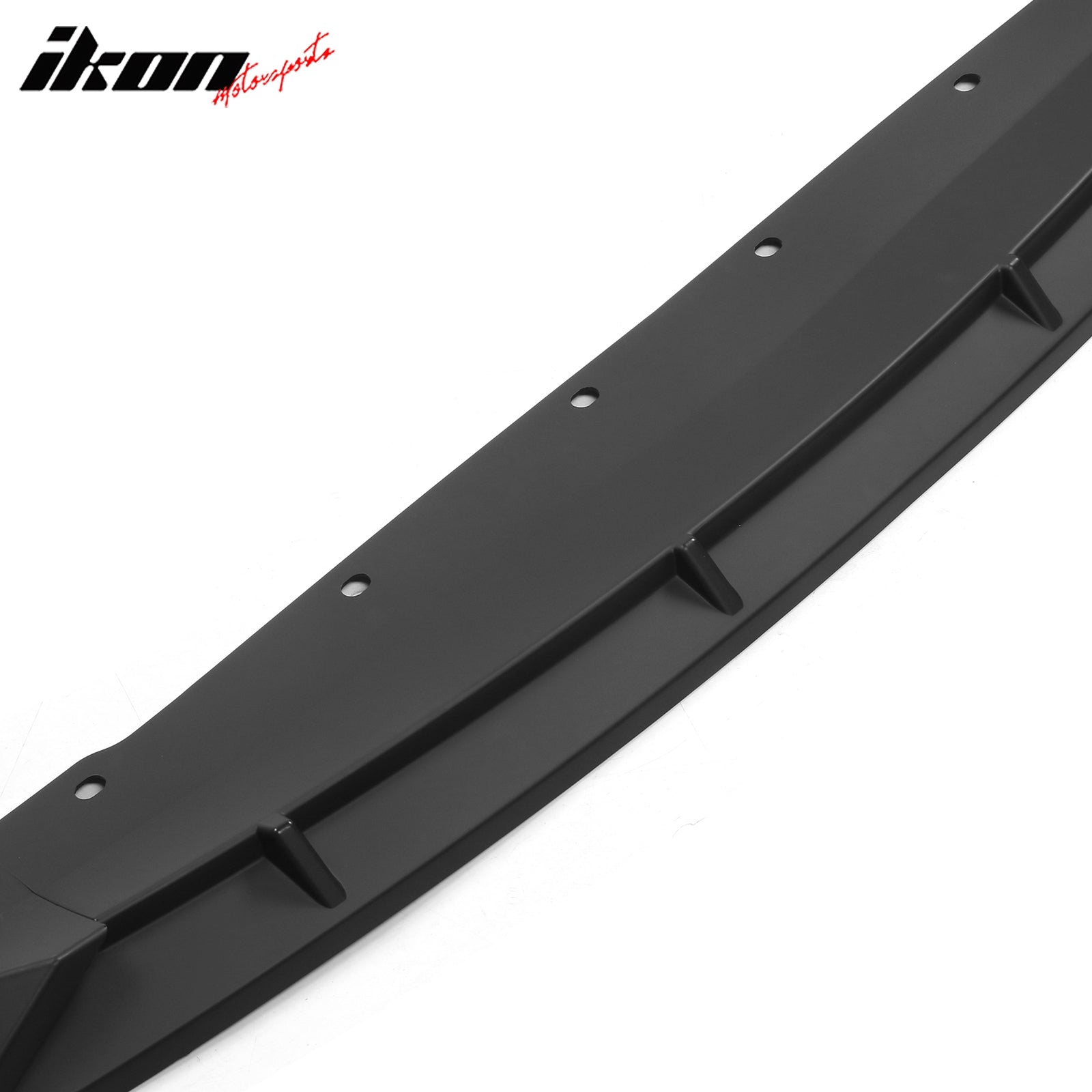 Fits 23-25 BMW G20 3 Series M Sport M340i IKON Front Bumper Lip Matte Black - PP