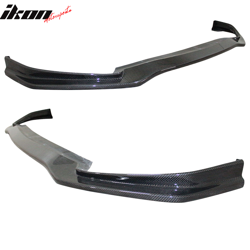 Fits 17-20 BMW G30 5 Series M Sport Front Bumper Lip Spoiler Carbon Fiber CF