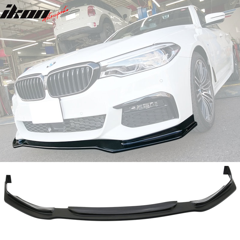 2017-2020 BMW G30 5 Series 540i M Sport Front Bumper Lip Spoiler PU