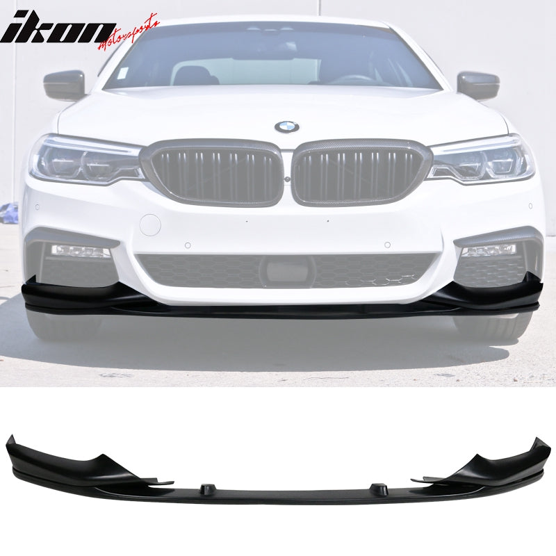 2017-20 BMW G30 5 Series M Sport MP Style Unpainted Front Lip Splitter