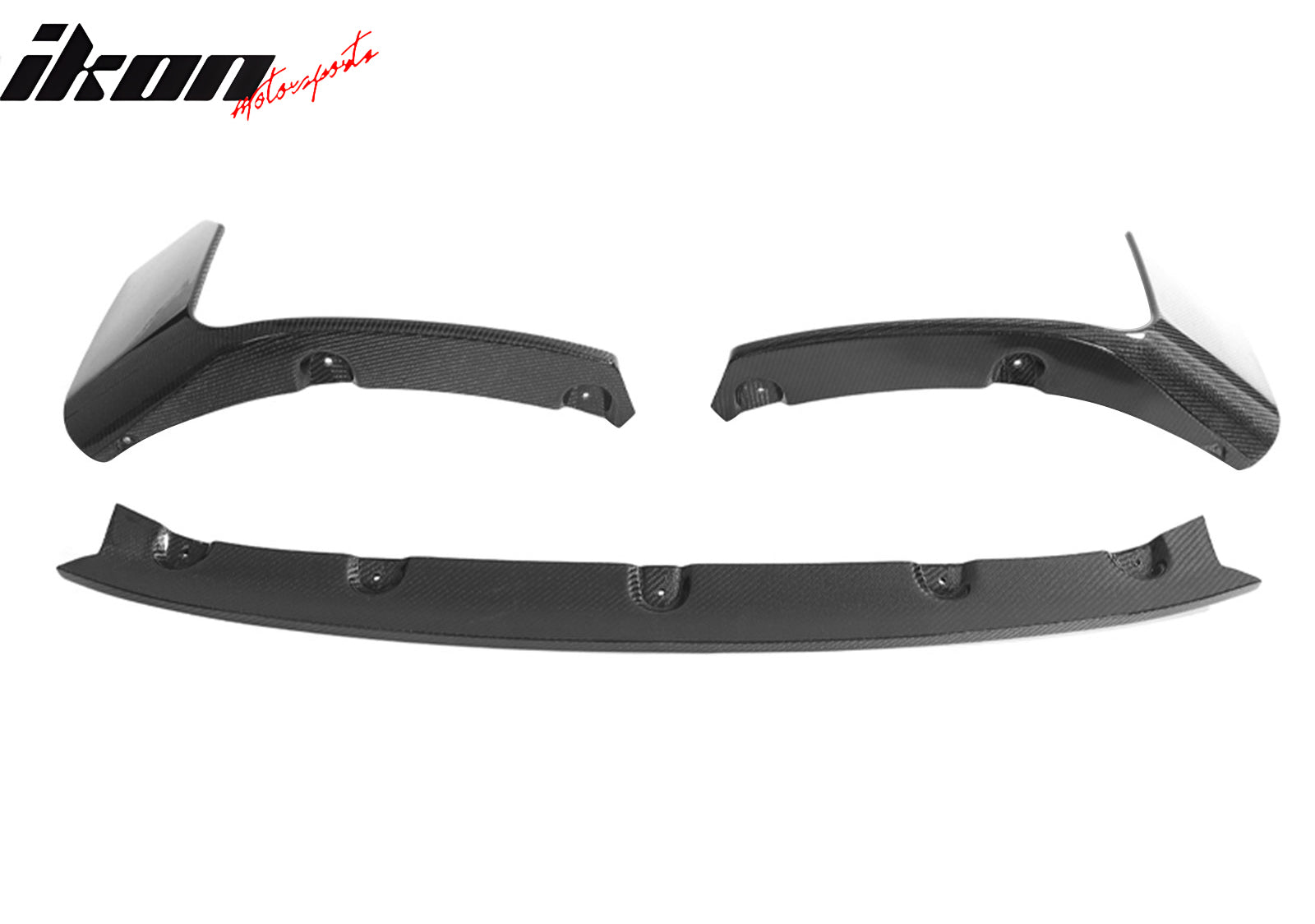 Fits 23-24 BMW G87 M2 Front Bumper Lip M Performance 3PC Spoiler