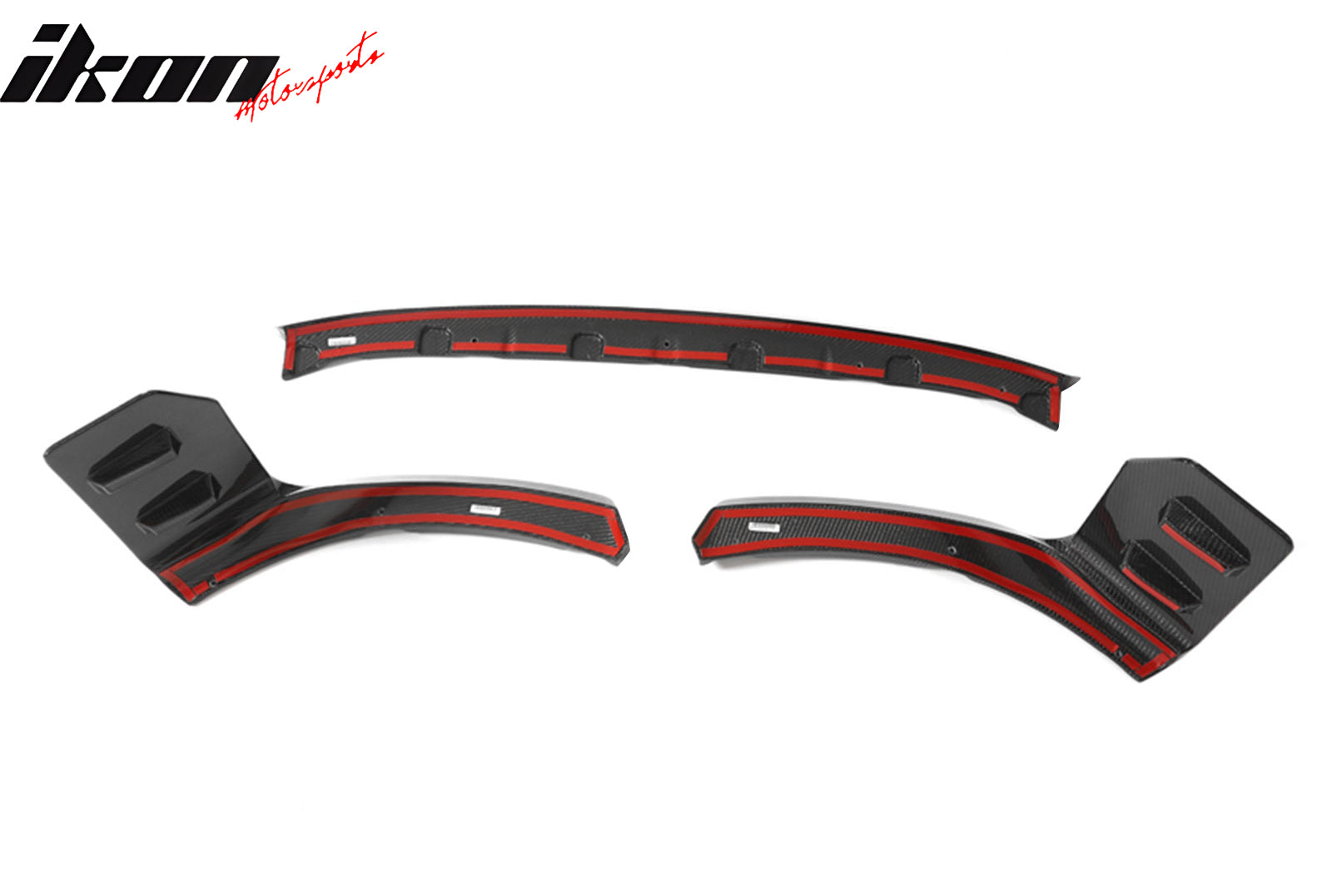 Fits 23-24 BMW G87 M2 Front Bumper Lip M Performance 3PC Spoiler