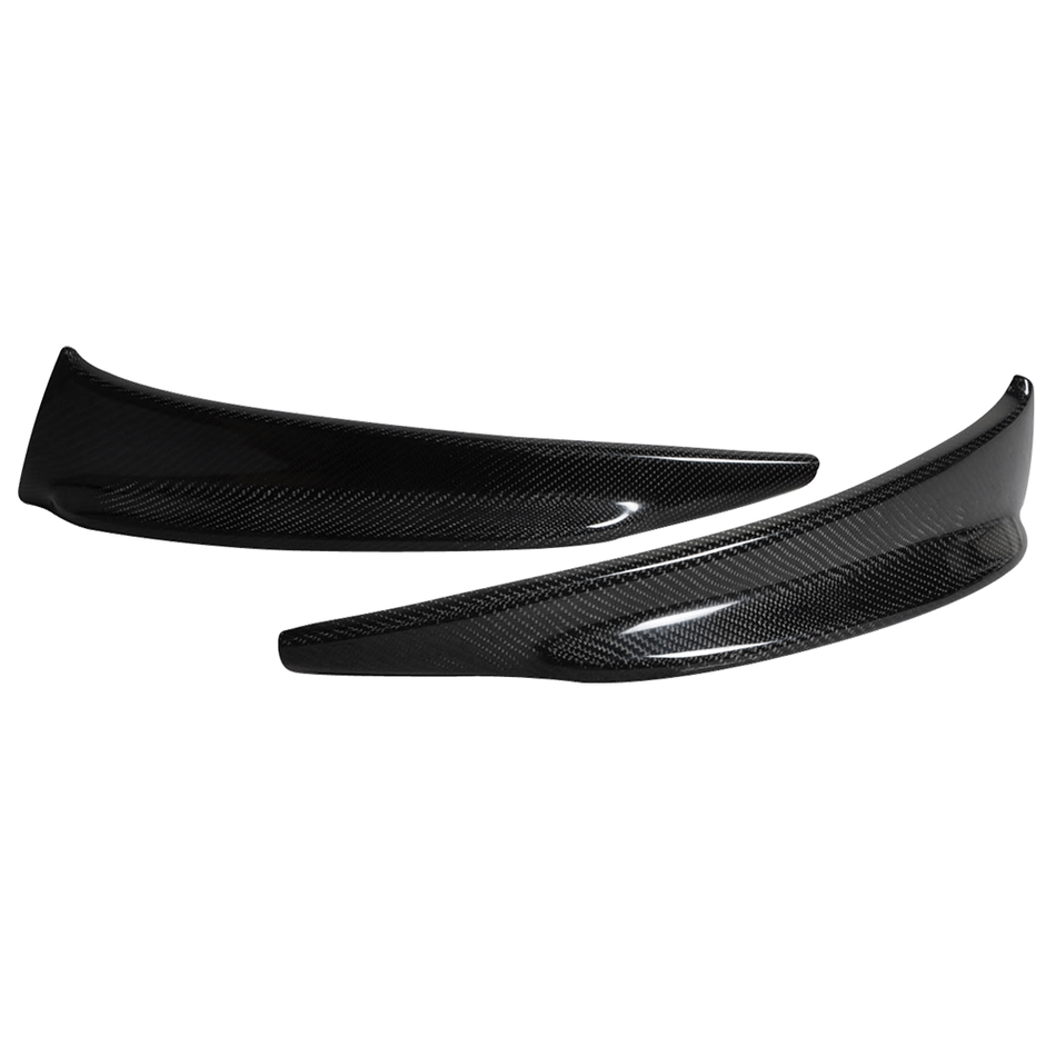 2009-2012 BMW E89 Z4 2PCS Style Carbon Fiber Front Bumper Lip Spoiler