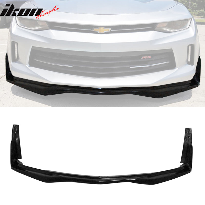 2016-2018 Chevy Camaro V6 IKON Stingray Stage 3 Style Front Bumper Lip