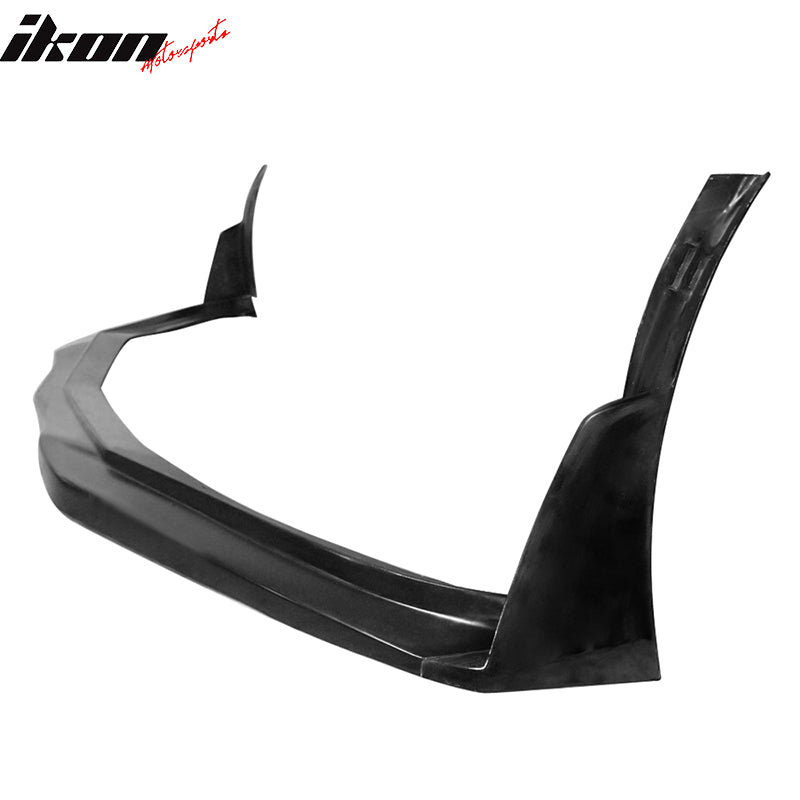 Fits 16-18 Chevy Camaro V6 IKON Stingray Stage 3 Style Front Bumper Lip Winglets