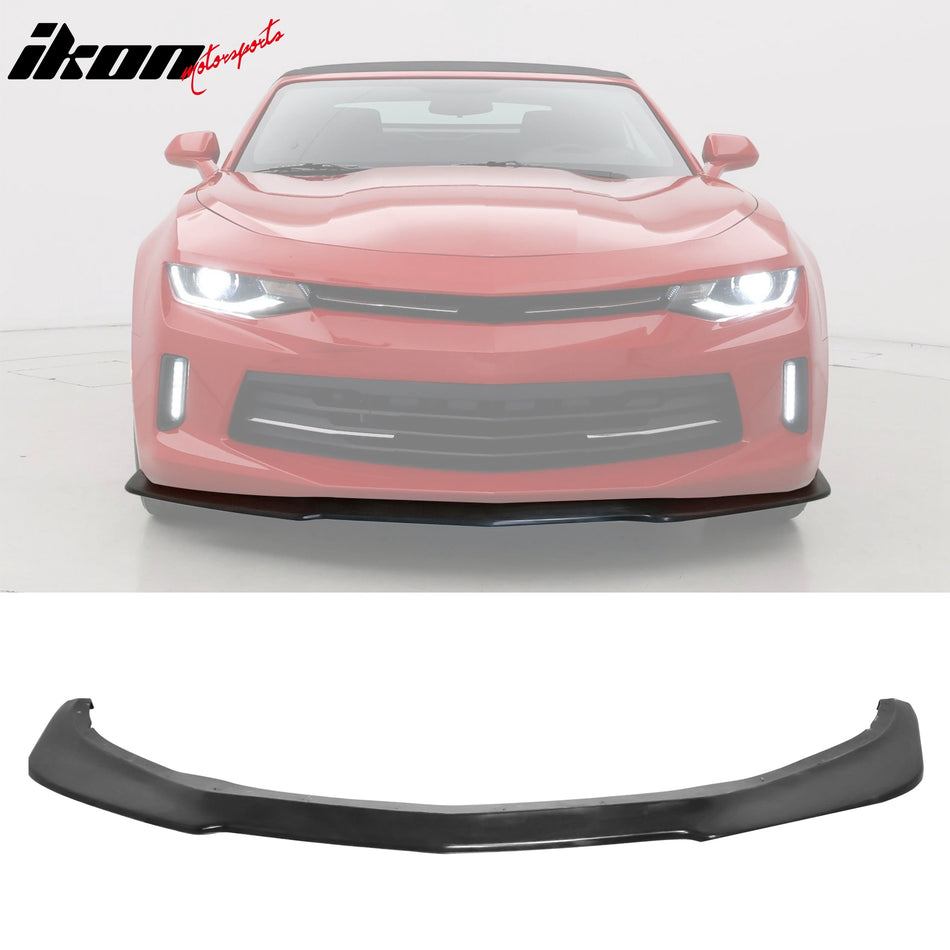 2016-2018 Chevy Camaro V6 1LE Style Unpainted Front Bumper Spoiler PU