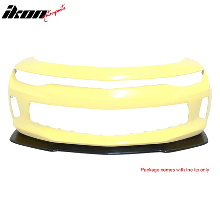 Fits 16-24 Chevy Camaro 1LE Style 1pc Front Bumper Lip Chin Spoiler Splitter PU