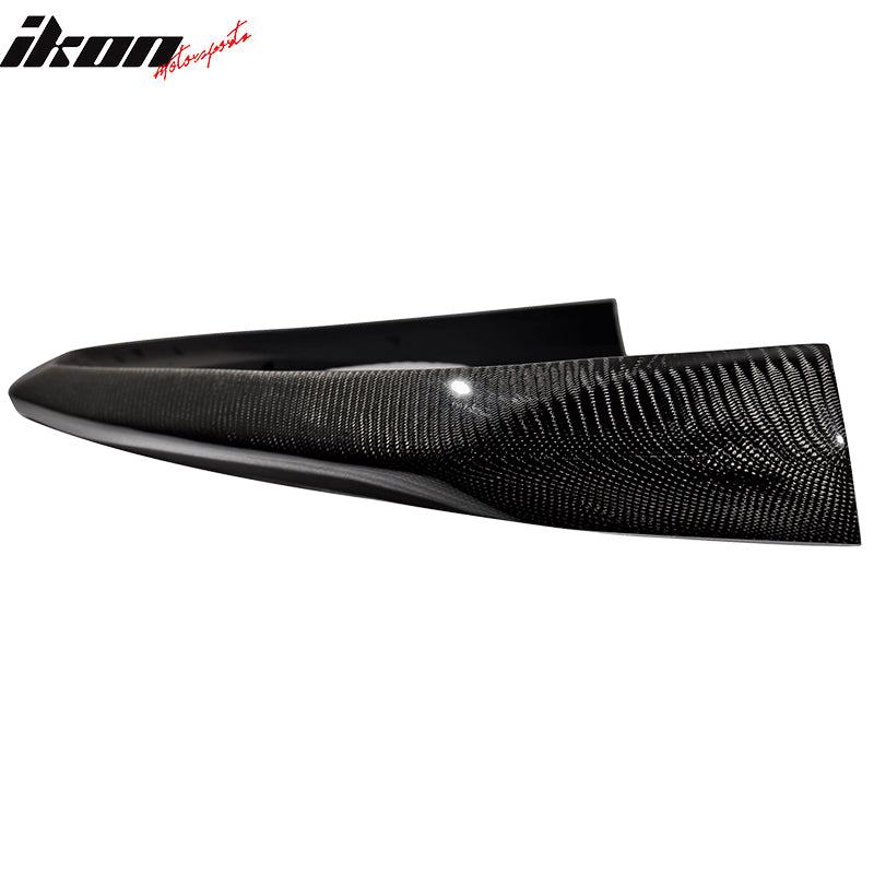 Fits 16-18 Chevrolet Camaro LT OE Style Front Bumper Lip Unpainted Carbon Fiber