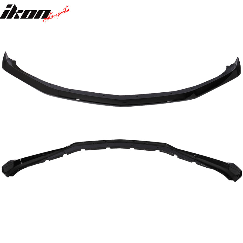 Fits 16-24 Camaro SS V8 OE Front Bumper Spoiler Lip Painted Black #WA8555