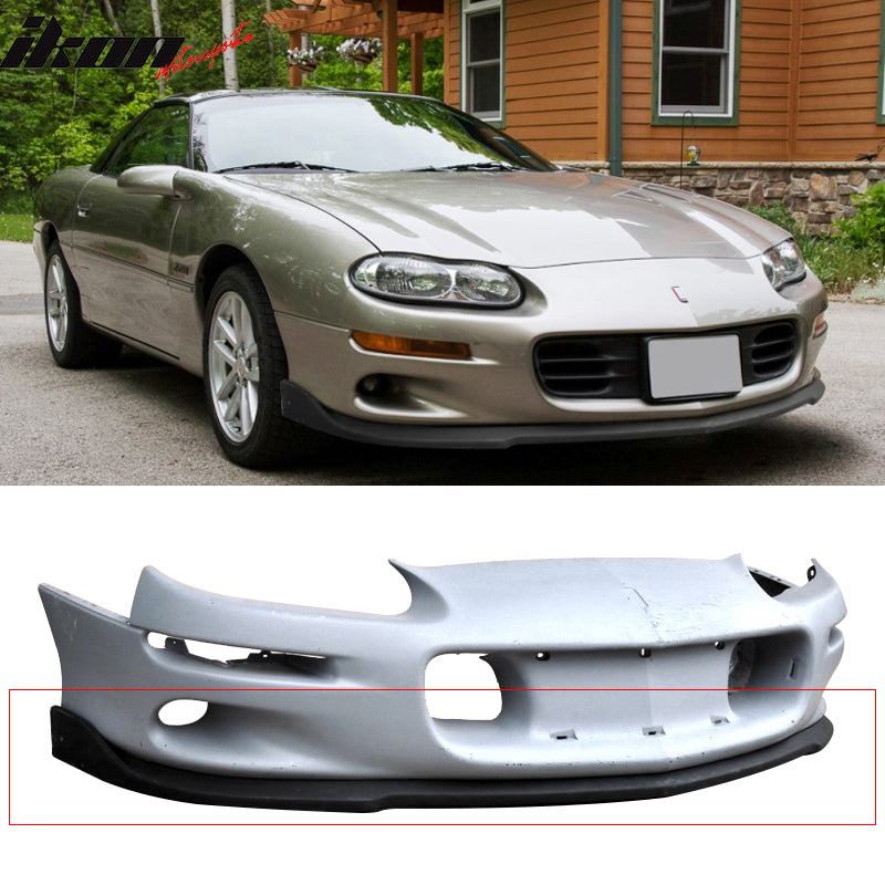 1998-2002 Chevy Camaro 2 Door CS Style PU Front Bumper Lip Spoiler