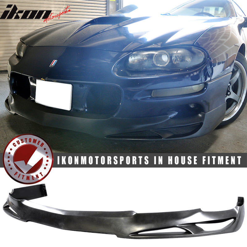 1998-2002 Chevy Camaro V Style Front Lip Spoiler Splitter - PU