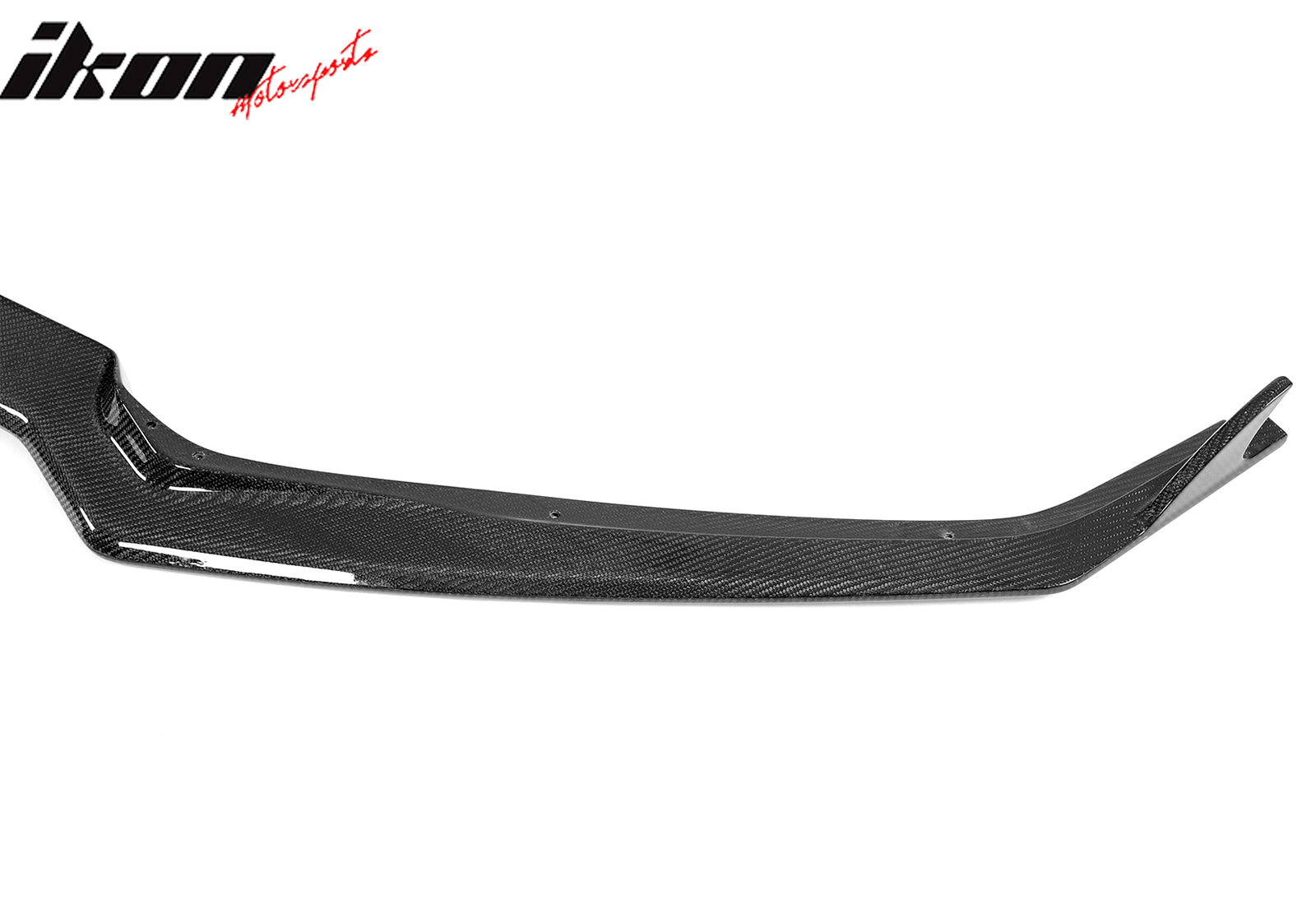 Fits 20-25 Chevrolet Corvette C8 Stingray/Z51 Front Bumper Lip Carbon Fiber 2PC