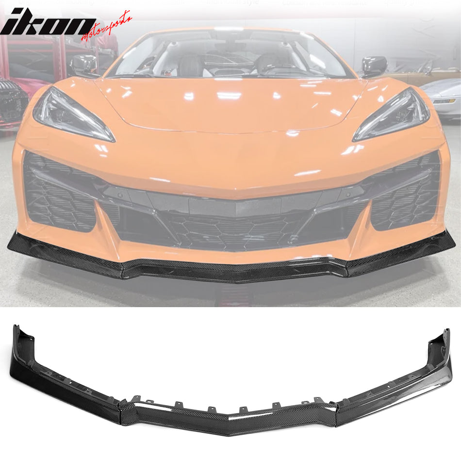 2023-25 Chevrolet Corvette C8 Z06 E-Ray Front Bumper Lip Carbon Fiber