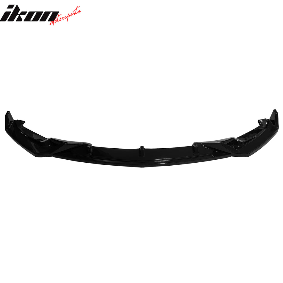 2025 Cadillac CT5 Luxury Gloss Black 3PCS Front Bumper Lip Spoiler PP