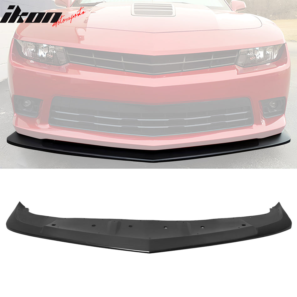 2014-2015 Chevrolet Camaro V8 SS Z/28 AS Style Front Bumper Lip Kit PU