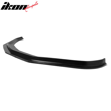 Fit 16-18 Chevrolet Camaro MDA Style Front Bumper Lip Spoiler Unpainted Black PU