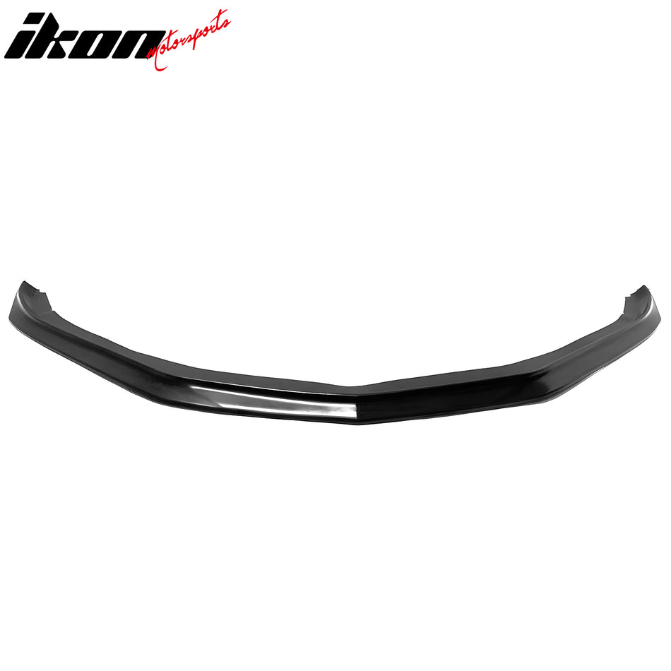 2016-2018 Chevrolet Camaro SLP Style Unpainted Black Front Bumper Lip