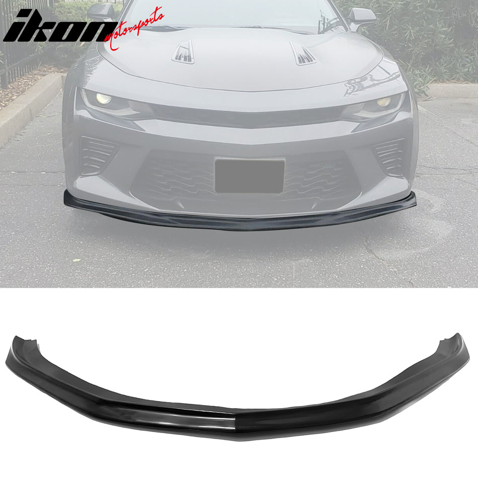 2016-2021 Chevrolet Camaro V8 SS SLP Style Unpainted Front Bumper Lip