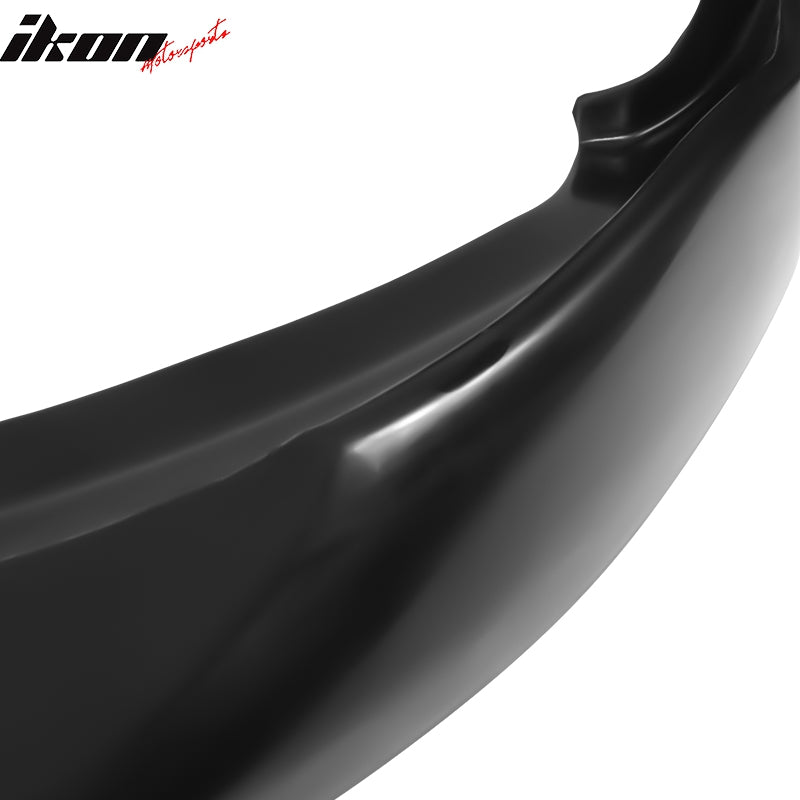 Fits 06-10 Dodge Charger IKON V2 Style PU Front Bumper Lip Splitter Unpainted