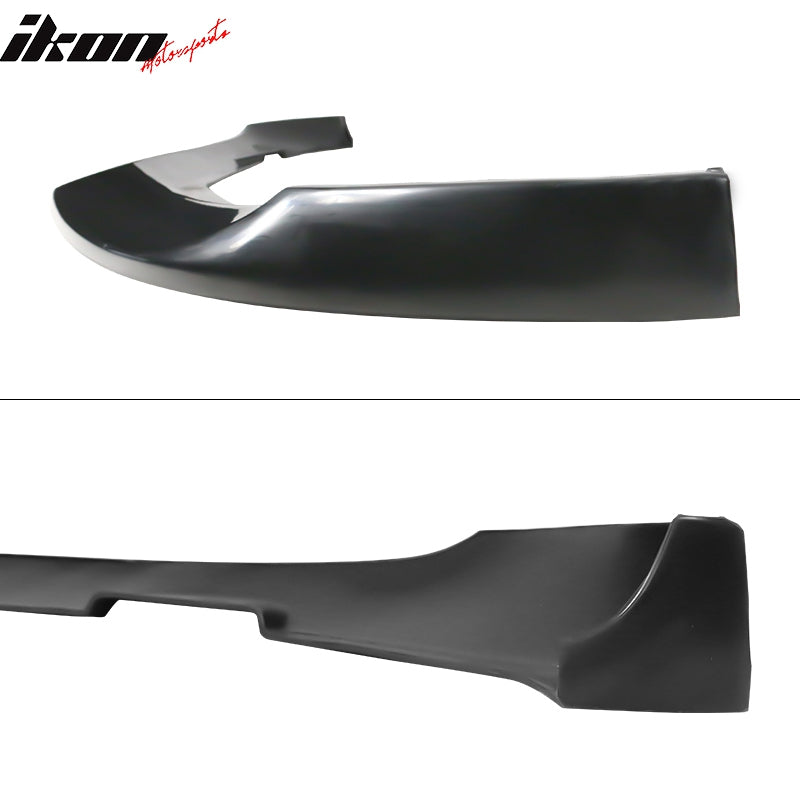 Fits 06-10 Dodge Charger IKON V2 Style PU Front Bumper Lip Splitter Unpainted