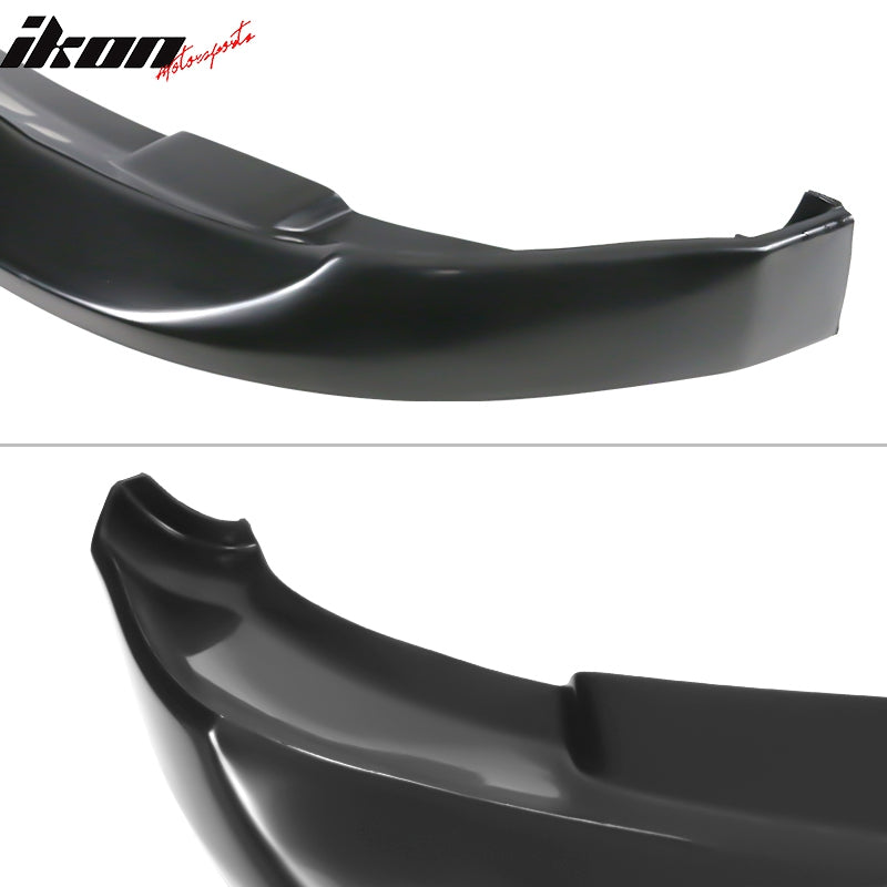 Fits 06-10 Dodge Charger IKON V2 Style PU Front Bumper Lip Splitter Unpainted