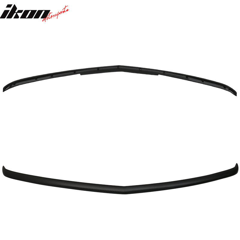 Clearance Sale Fits 11-14 Dodge Charger Carbon Fiber Textured Front Bumper Lip