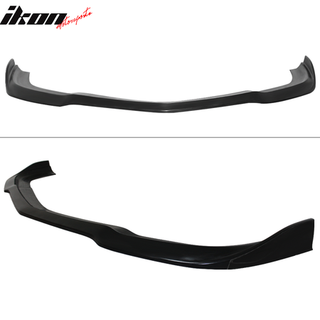 Fits 12-14 Dodge Charger SRT IKON Style Front Bumper Lip Spoiler Unpainted PU