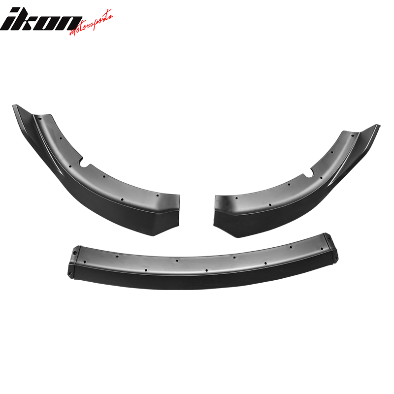 Fits 15-23 Dodge Charger SRT V1 Front Bumper Lip 3PCS ABS