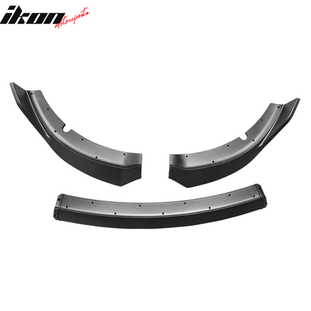 Fits 15-23 Dodge Charger SRT V1 Front Bumper Lip 3PCS ABS