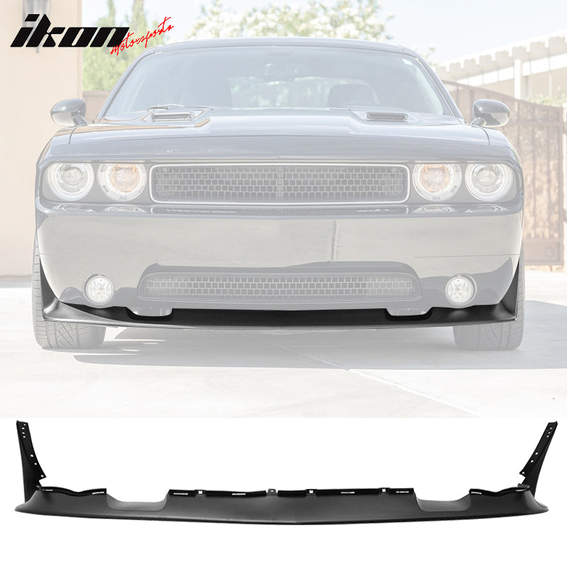 2011-2014 Dodge Challenger SRT Style Front Bumper Lip Spoiler PU