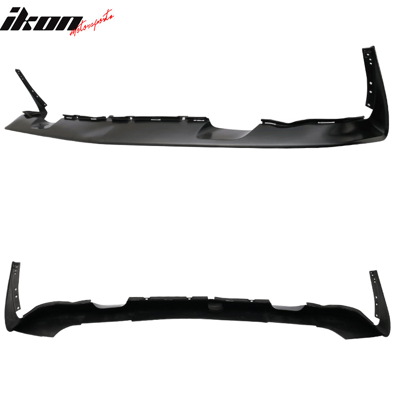 Clearance Sale Fits 11-14 Challenger SRT Style PU Front Bumper Lip Spoiler Black