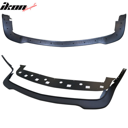 Fits 08-14 Dodge Challenger Front Bumper Cover + SRT Lip + Fender Flares PP