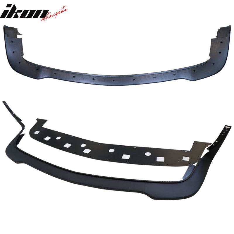 Fits 08-14 Dodge Challenger Front Bumper Cover & SRT Front Lip & Headlights