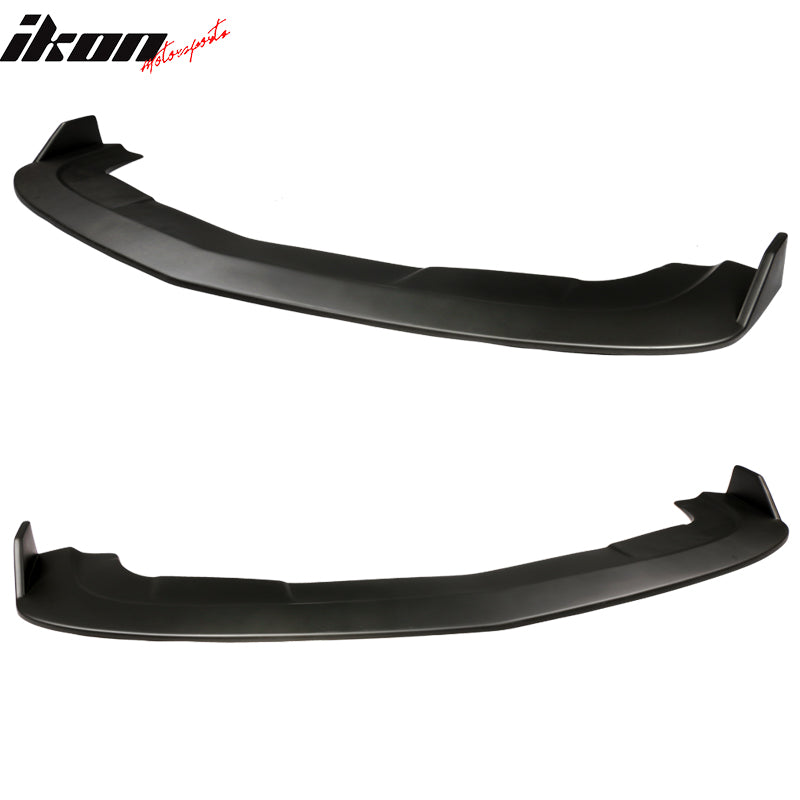 Fits 15-23 Dodge Challenger SXT Matte Black PP Front Bumper Lip Spoiler Splitter