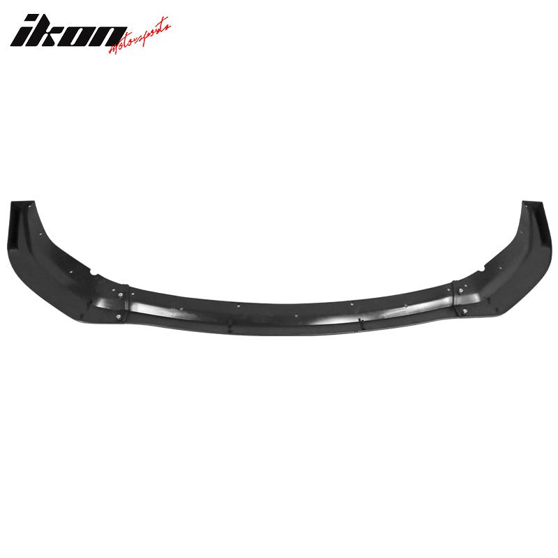 Fits 20-23 Dodge Charger Widebody, IKON V1 Style Front Bumper Lip 3pcs ABS