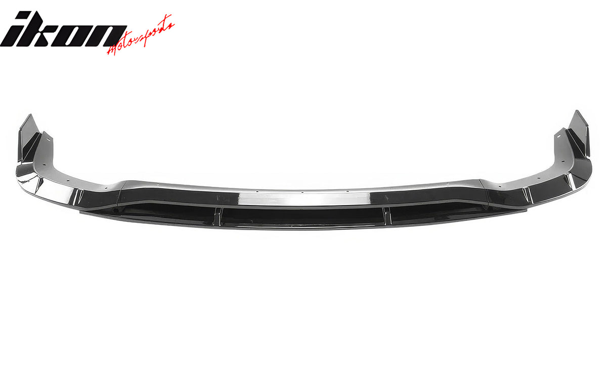 For 21-24 Dodge Durango Hellcat Front Bumper Lip Gloss Black Spoiler 4PC Valance